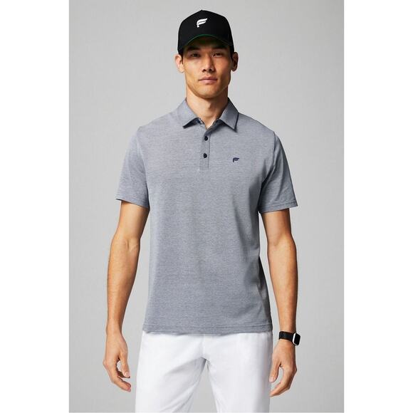 Fabletics "The Dash Polo" in Deep Navy Heather Men's XXL NWT - Picture 1 of 7